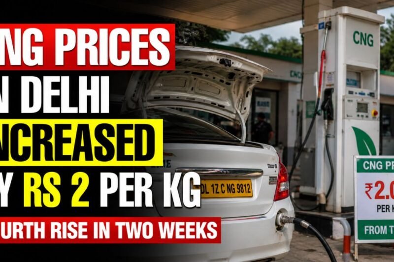 CNG Prices in Delhi Increased by Rs 2 Per Kg, Fourth Rise in Two Weeks