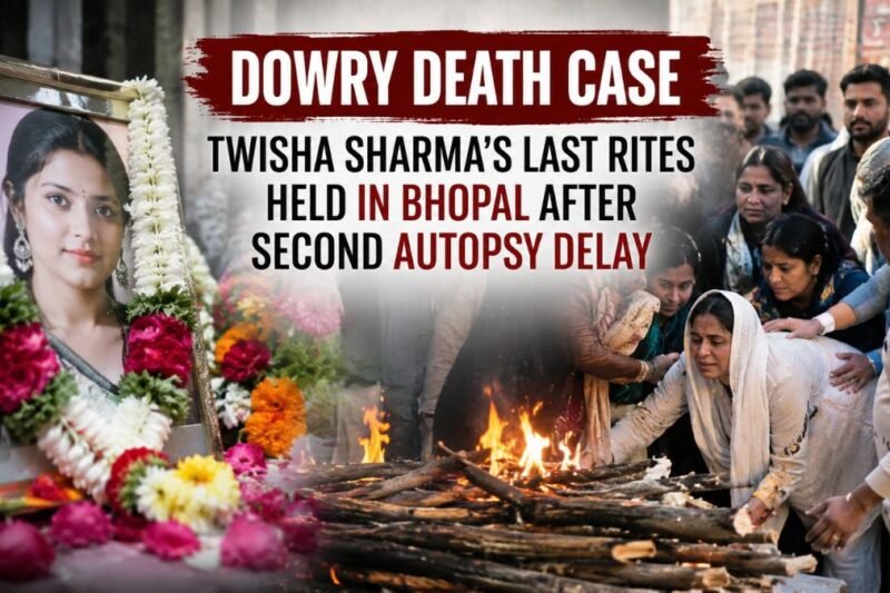 Dowry Death Case: Twisha Sharma’s Last Rites Held In Bhopal After Second Autopsy Delay