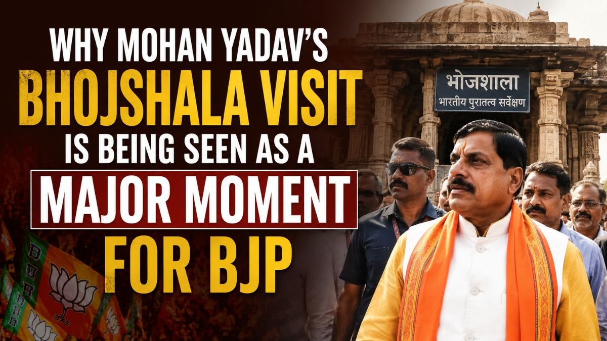 Why Mohan Yadav’s Bhojshala Visit Is Being Seen as a Major Moment for BJP