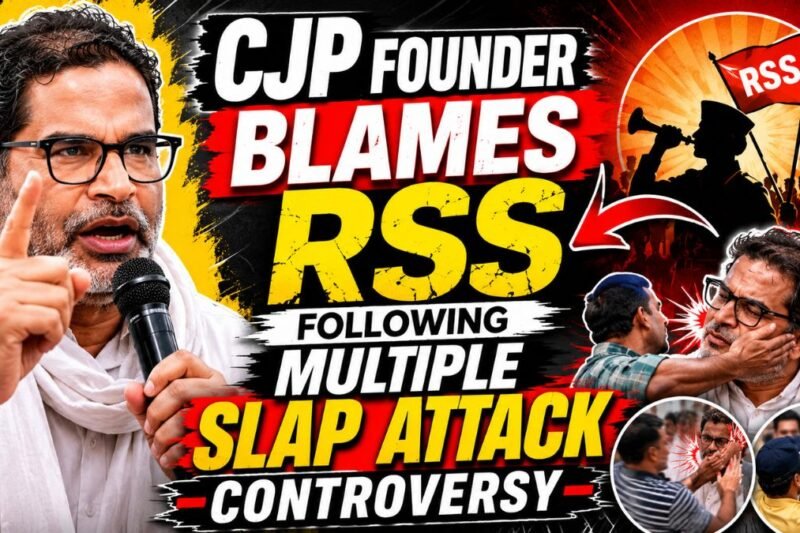 CJP Founder Blames RSS Following Multiple Slap Attack Controversy