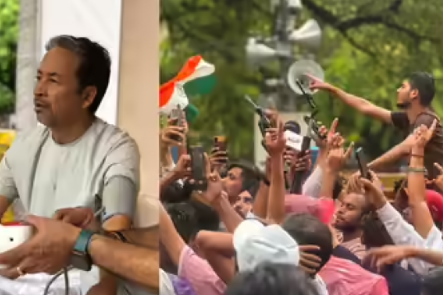 CJP Protest Enters Day 18 as Sonam Wangchuk Continues 10-Day Fast at Jantar Mantar