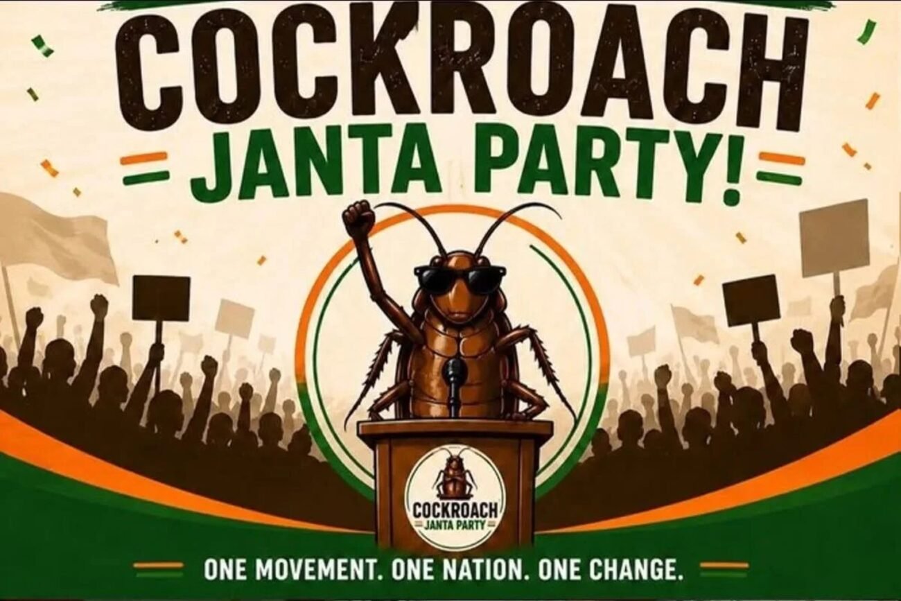 Pune Police Advise Cockroach Janata Party: "Don't You Know the Rules? This Is Not a Place for Protests"